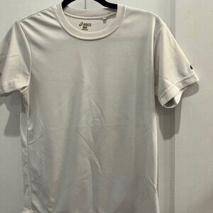 Women's Asics performace athletic t shirt white size small